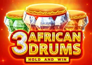 3 African Drums Hold And Win